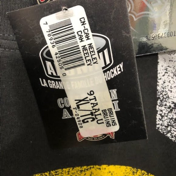 OLD TIME HOCKEY ALUMNI COLLECTION  RARE CAM NEELY BOSTON BRIUNS T SHIRT SIZE XL - Picture 4 of 8